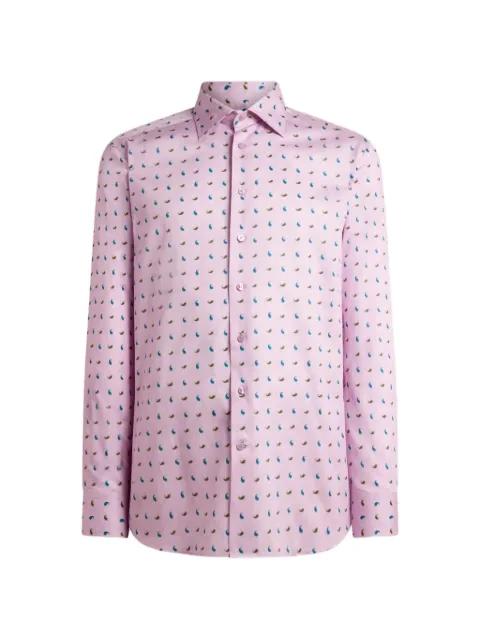 paisley-print cotton shirt by ETRO