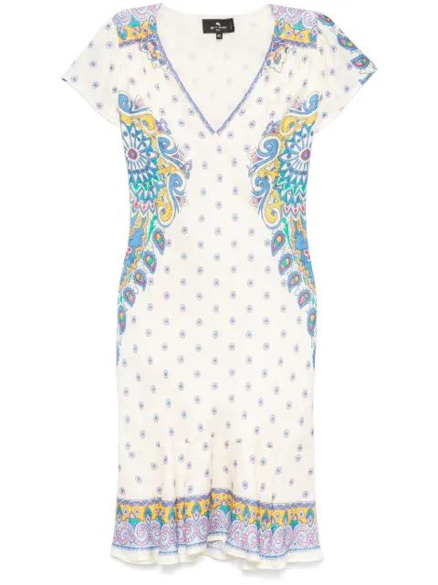 paisley-print dress by ETRO