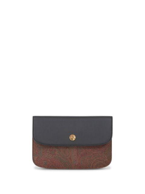 paisley-print leather wallet by ETRO