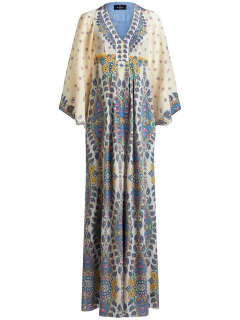 paisley-print maxi dress by ETRO