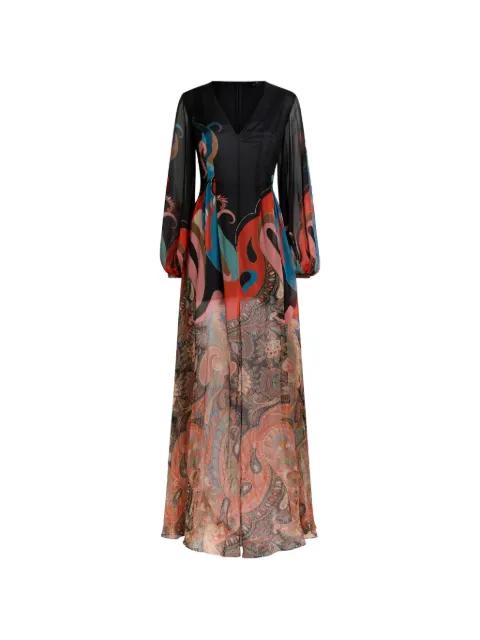 paisley-print maxi dress by ETRO
