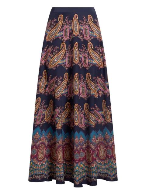 paisley-print maxi skirt by ETRO