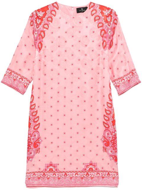 paisley-print mini dress by ETRO