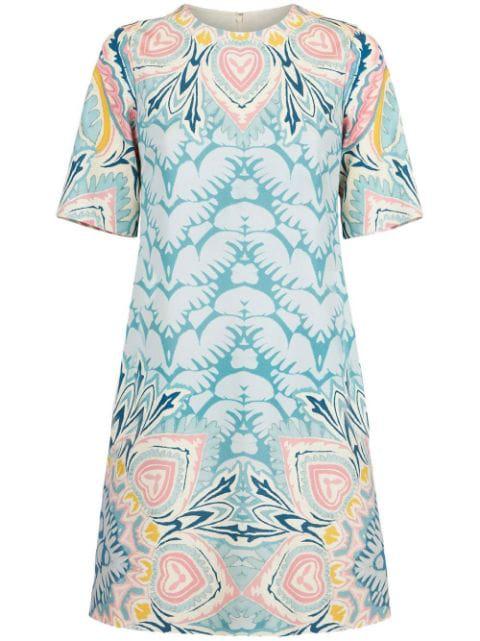paisley-print minidress by ETRO