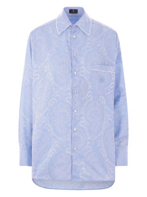 paisley-print pajama top by ETRO