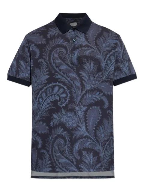 paisley-print polo shirt by ETRO