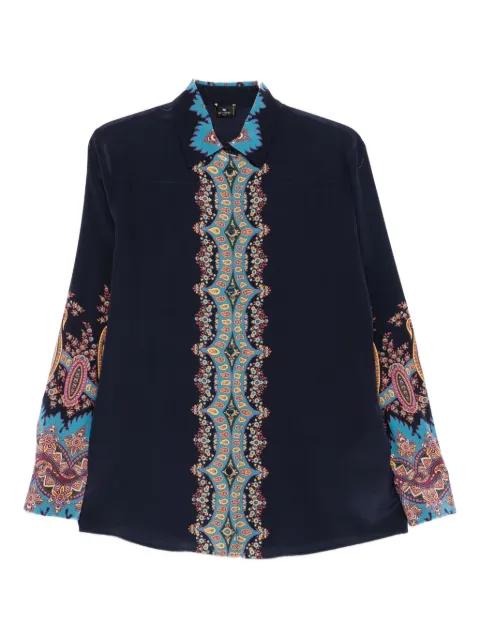 paisley-print silk shirt by ETRO