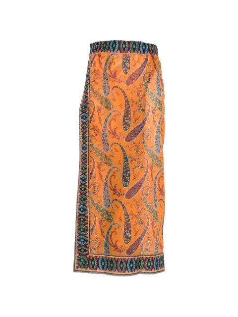 paisley-print skirt by ETRO