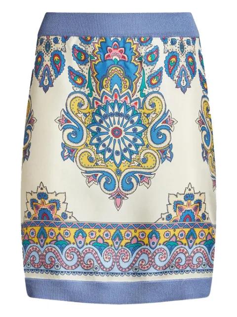 paisley-print skirt by ETRO