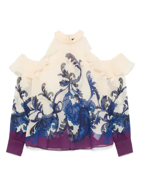 paisley-print tank top by ETRO