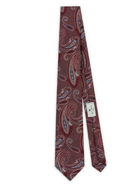 paisley-print tie by ETRO