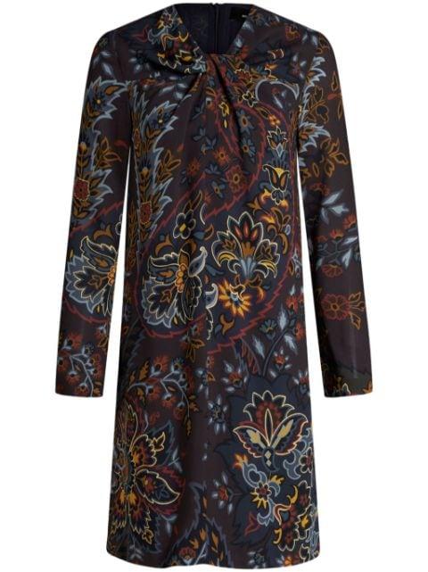 paisley print tunic dress by ETRO