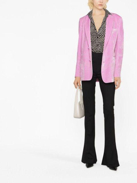 paisley-print velvet blazer by ETRO