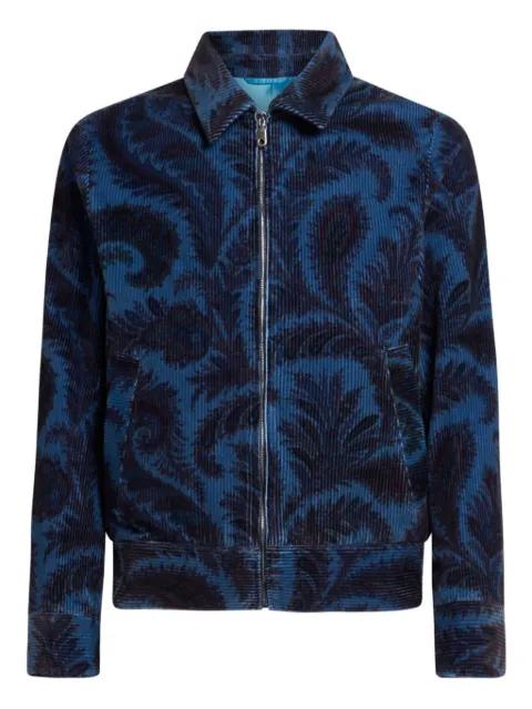 paisley-print zip-up jacket by ETRO