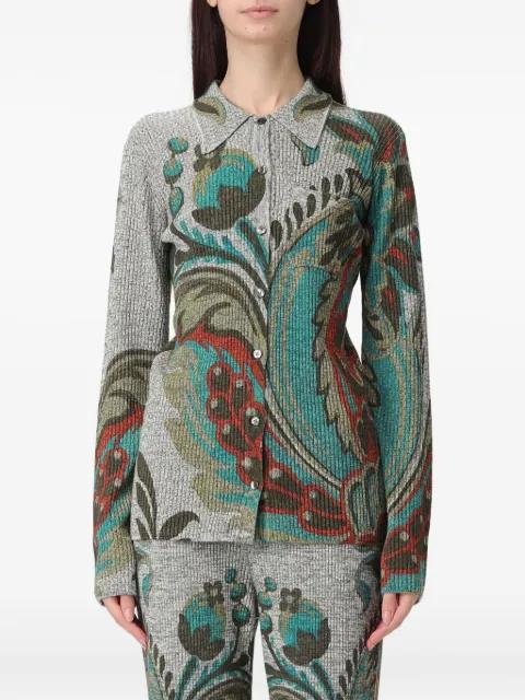 paisley ribbed shirt by ETRO