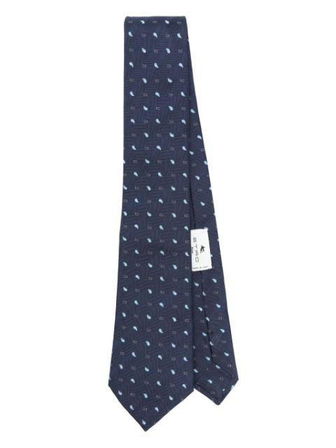 paisley silk tie by ETRO