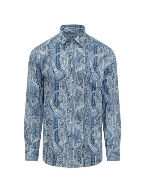 paisley slim-fit shirt by ETRO