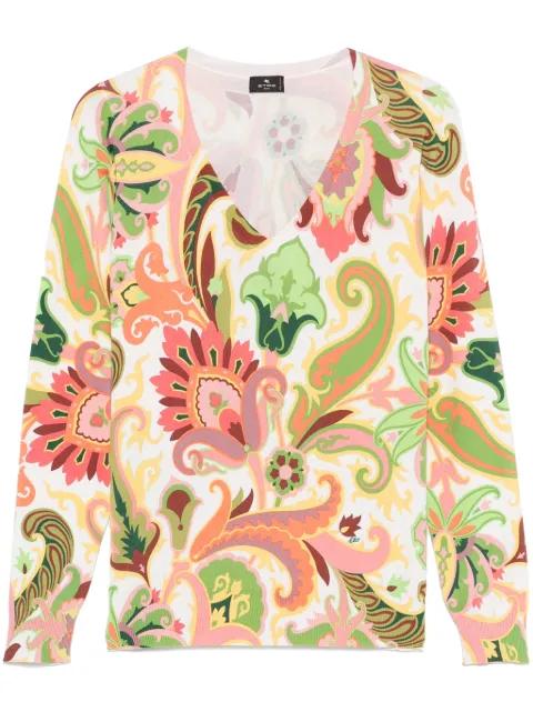 paisley top by ETRO