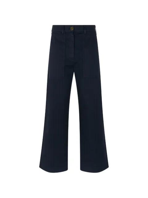 patch pocket trousers by ETRO