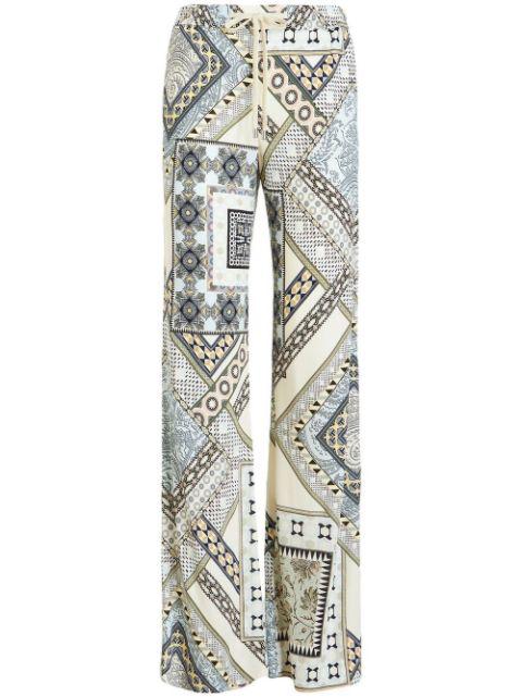 patchwork track pants by ETRO