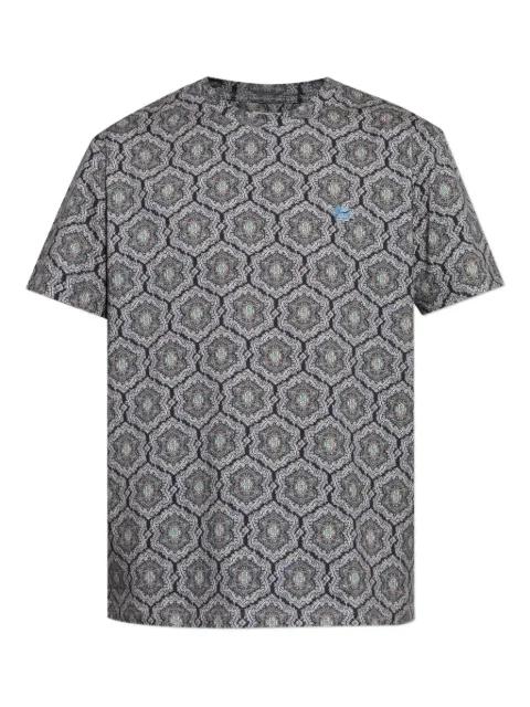 patterned short-sleeve T-shirt by ETRO