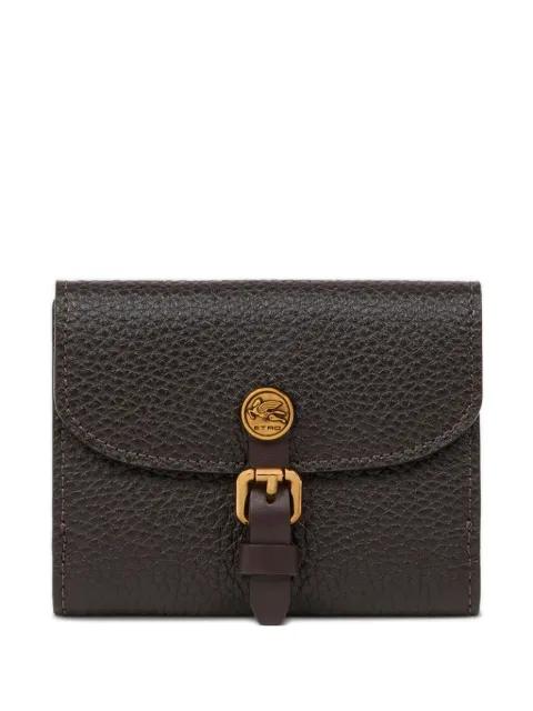 pegasus-embellished buckle wallet by ETRO