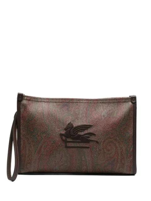 pegasus paisley clutch bag by ETRO