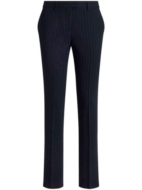 pinstripe tailored trousers by ETRO