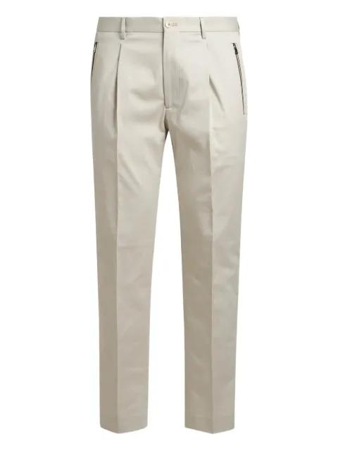 pleated cotton trousers by ETRO