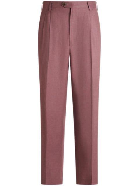pleated trousers by ETRO