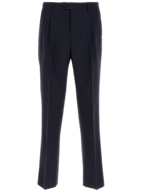 pleated wool trousers by ETRO