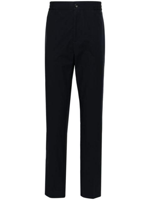 press-crease cotton trousers by ETRO