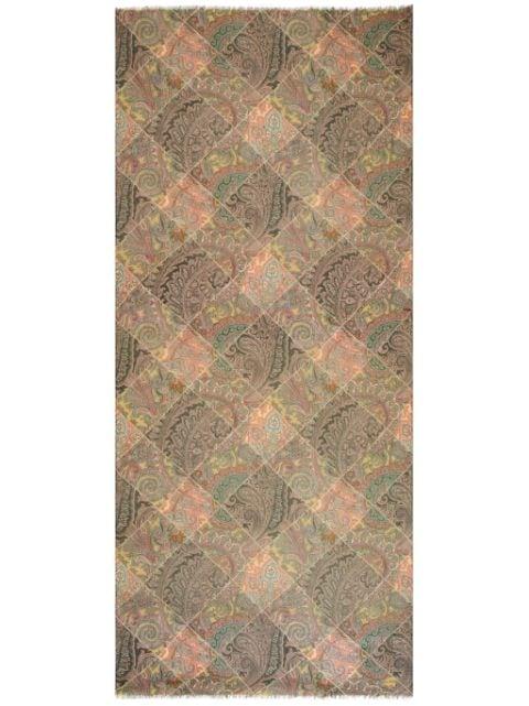 printed cashmere scarf by ETRO