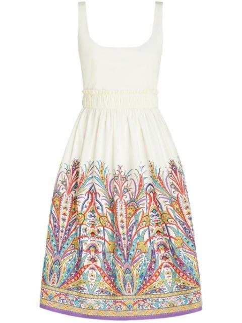 printed midi dress by ETRO