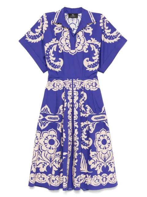 printed midi dress by ETRO