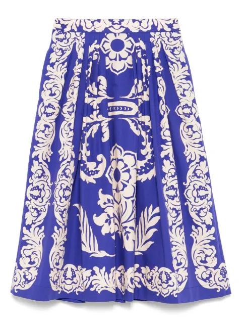 printed midi skirt by ETRO
