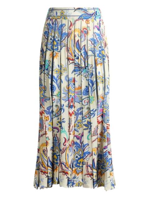 printed midi skirt by ETRO