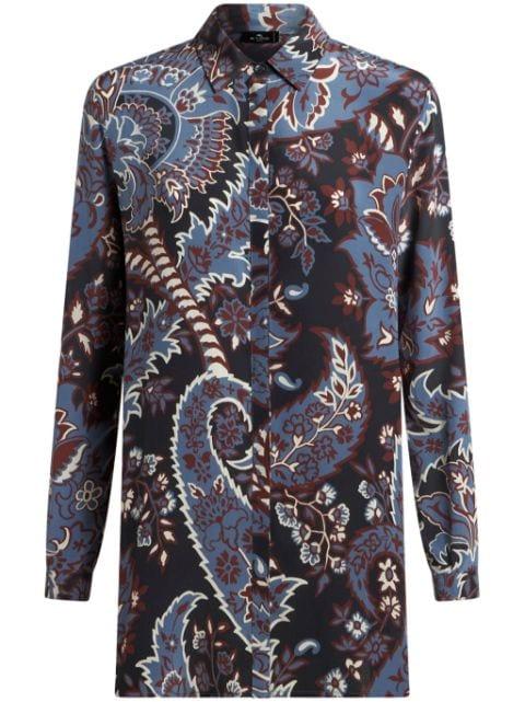 printed silk shirt by ETRO