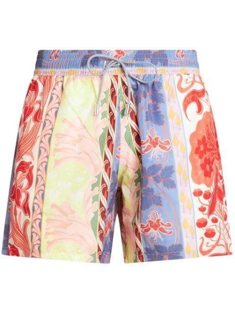 printed swim shorts by ETRO