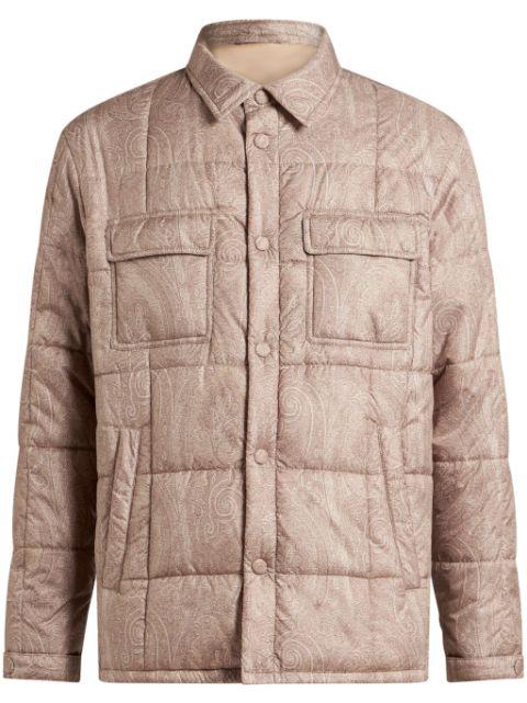 quilted shirt jacket by ETRO