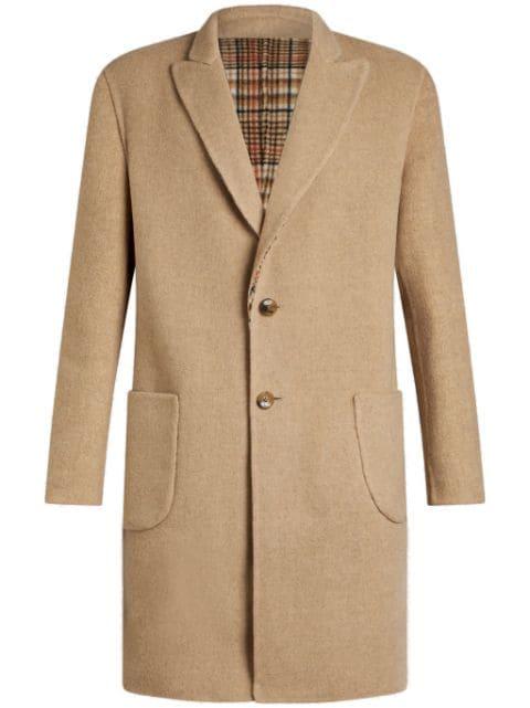 reversible single-breasted coat by ETRO