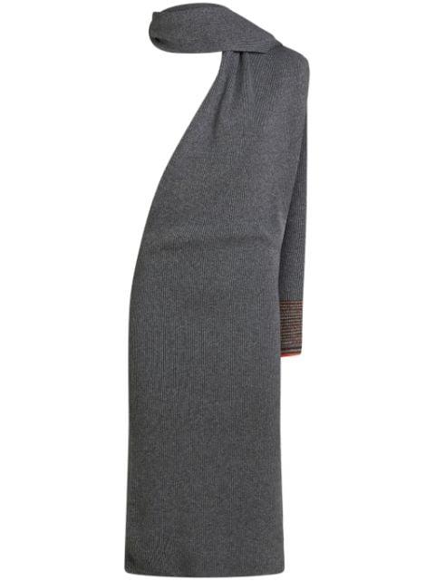 ribbed-knit midi dress by ETRO