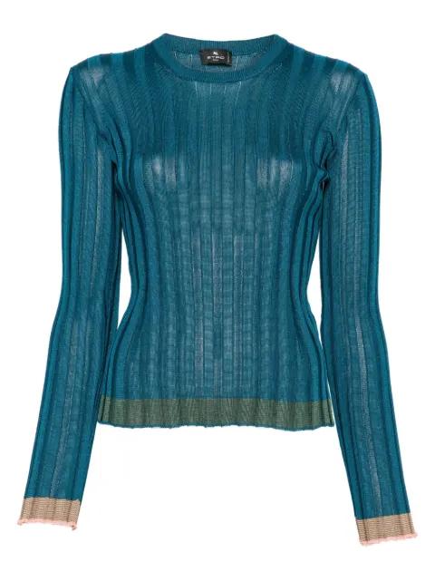 ribbed sweater by ETRO