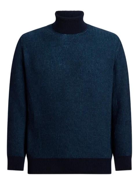 ribbed turtleneck sweater by ETRO