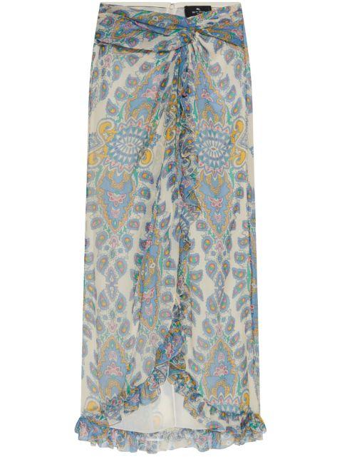 silk skirt by ETRO