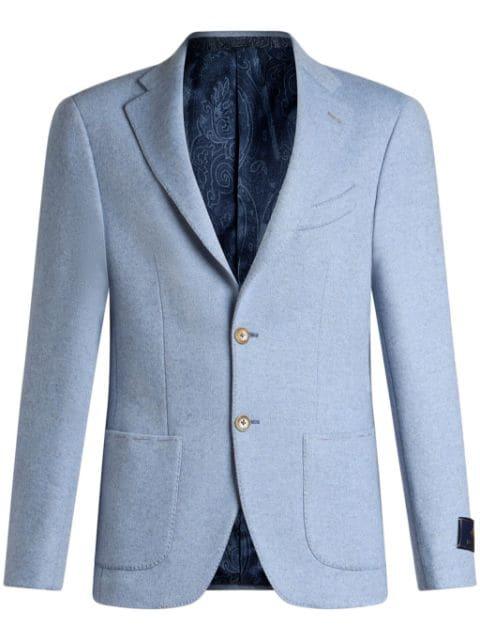 single-breasted blazer by ETRO