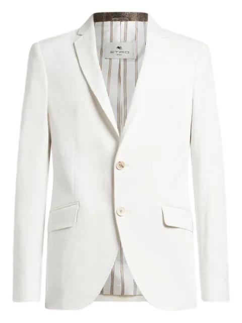 single-breasted blazer by ETRO