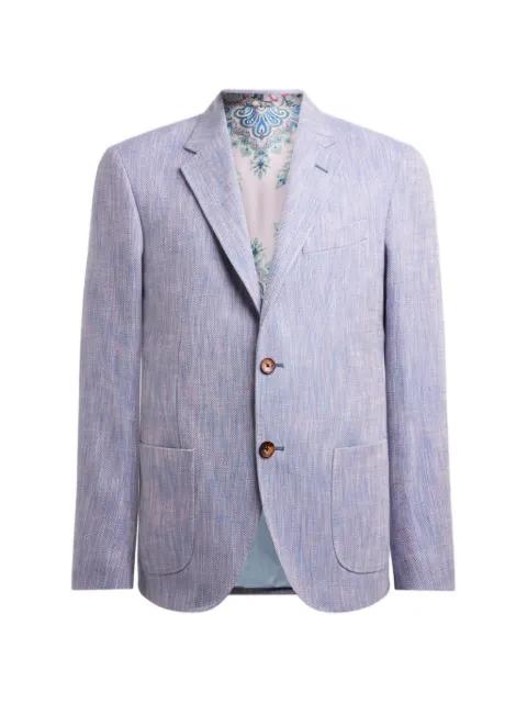 single-breasted blazer by ETRO