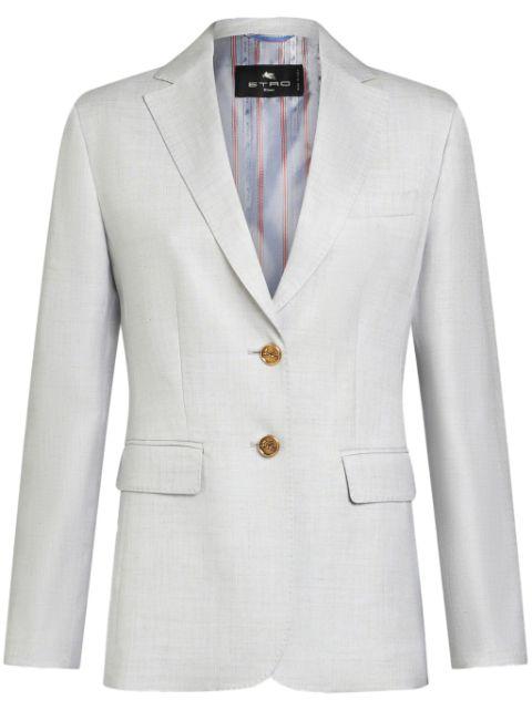 single-breasted blazer by ETRO