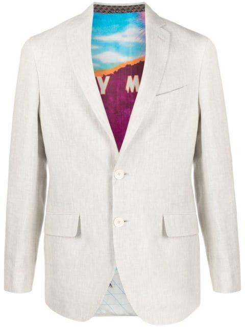 single-breasted tailored blazer by ETRO